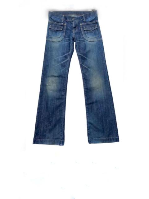 Hysteric Glamour Hysteric Glamour Boot cut Flare Bush Denim Pants