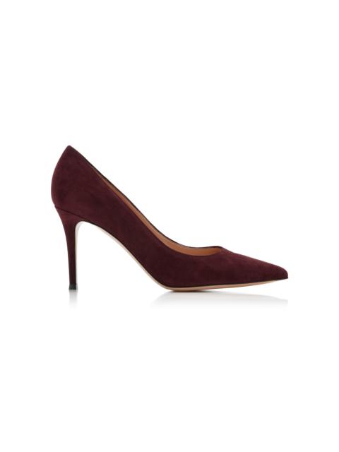 Gianvito Rossi Gianvito Suede Pumps burgundy