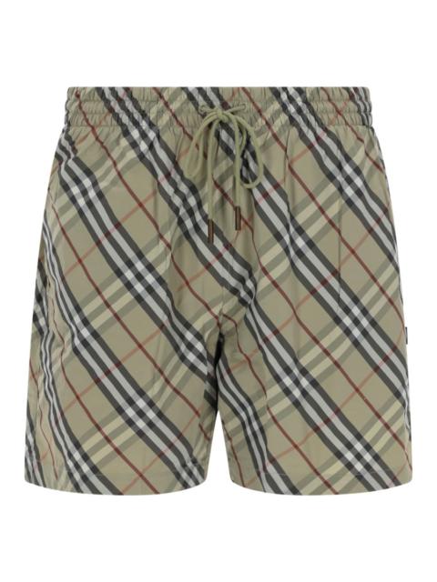 Burberry Burberry Men "Check" Swimsuit