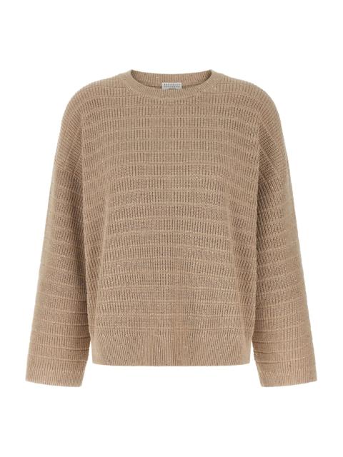 Brunello Cucinelli Diamond Cotton Sweater