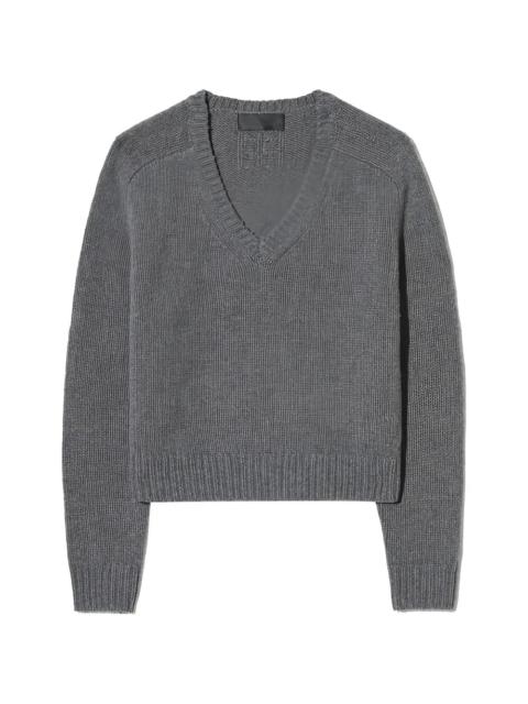 NILI LOTAN Vicki Sweater in Dark Charcoal Melange