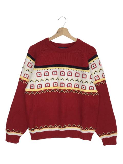 Other Designers Vintage - Vintage Vorable USA Art Style Knit Wear