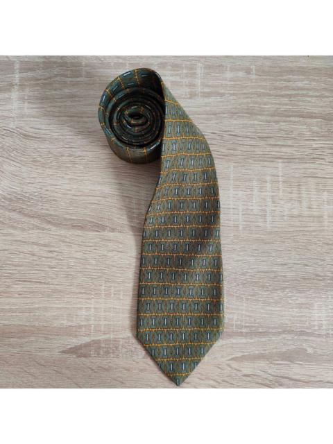 Hermès Hermes Paris Silk Scarf Geometry Green