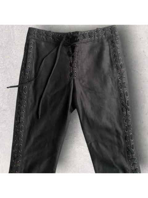 SAINT LAURENT SS02 Lace Denim Safari Collection By Tom Ford