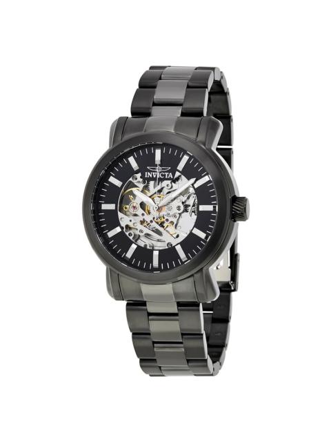 Invicta - Invicta Vintage Objet D Art Automatic Black Dial Men's Watch 22576