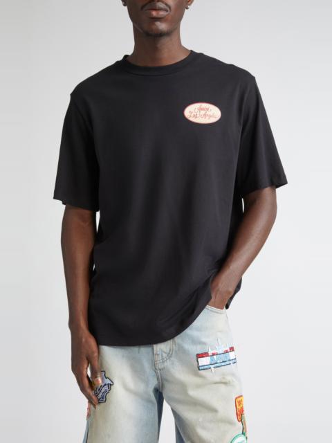 AMIRI AMIRI Station Patch Graphic T-Shirt in Black at Nordstrom