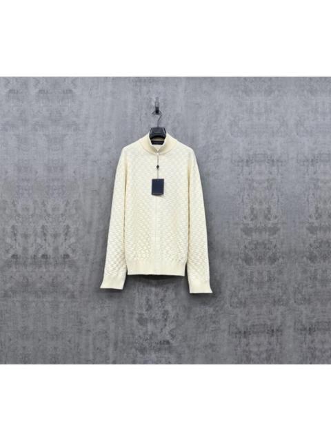 Louis Vuitton Louis Vuitton New Arrival: Damier Jacquard Knit Jacket