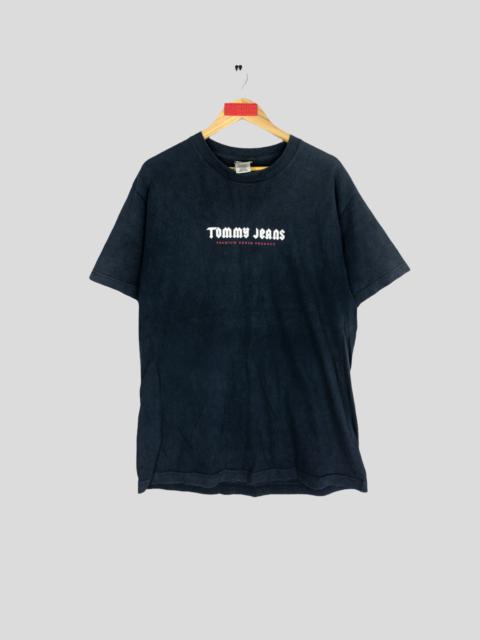 Other Designers Vintage - Vintage Tommy Hilfiger Spellout T Shirt Size L