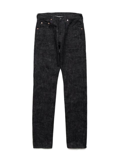 Samurai Jeans S211BK Black Relaxed Tapered "Koku BENKEI" Model