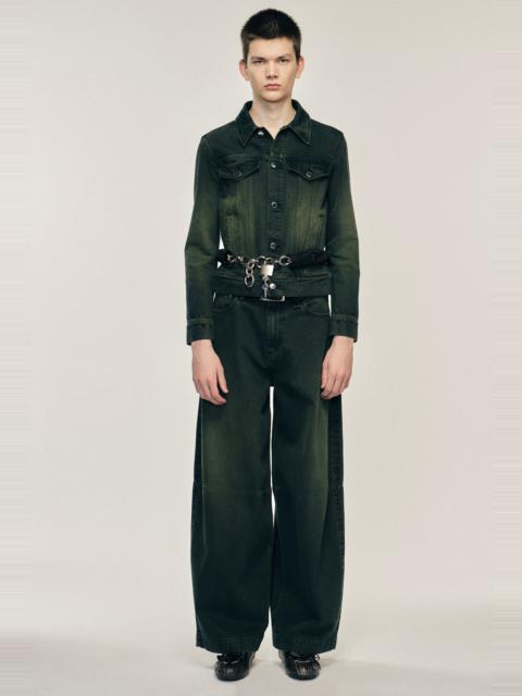 Simone Rocha Fitted Trucker Jacket