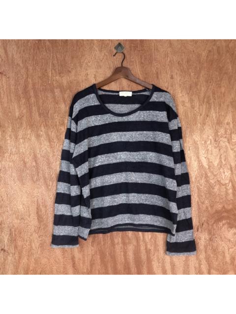 Other Designers Homespun Knitwear - Japam B'MIng Stripe Knit Sweater Like Kurt Cobain