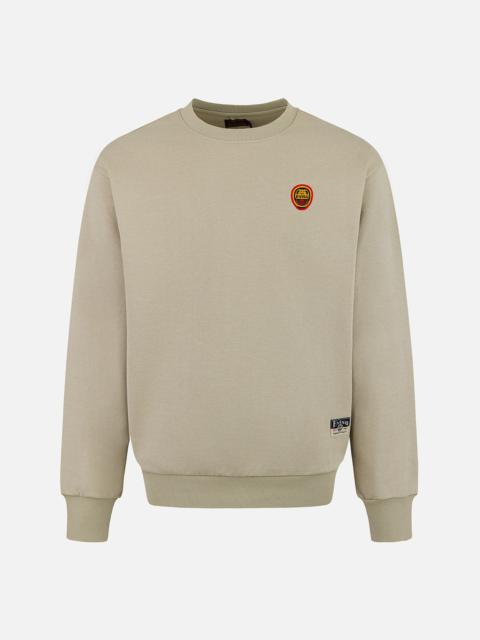 EVISU Daruma and Logo Embroidery Relax Fit Sweatshirt