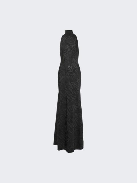 Alaïa Halter Gown Black
