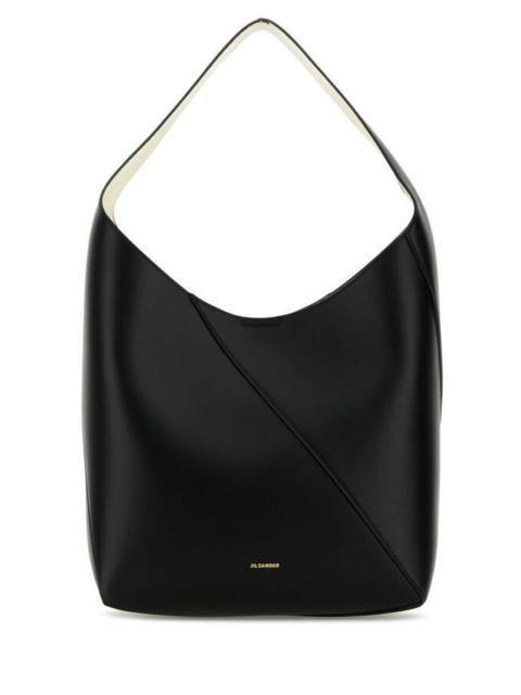 Black leather medium Vertigo shoulder bag