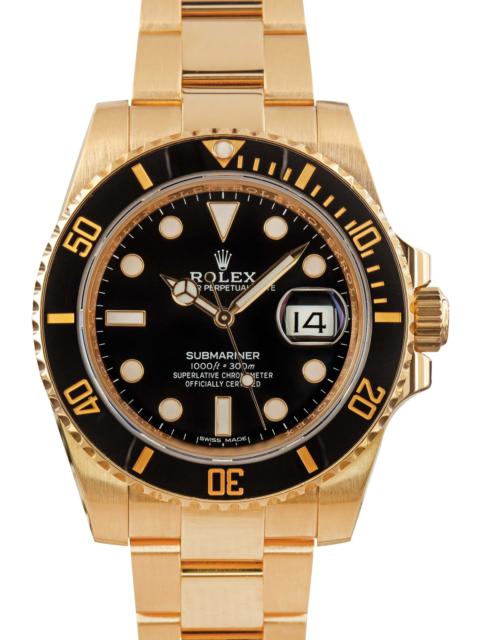 Rolex Submariner 116618 Black Dial