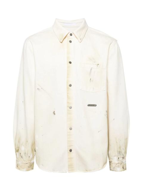 Helmut Lang PAINTED SHIRT