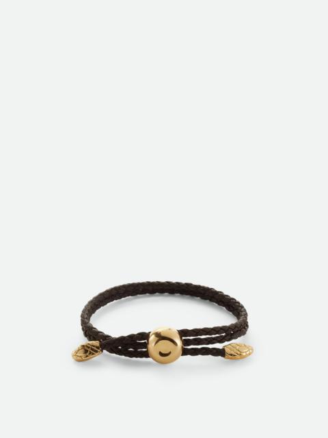 Bottega Veneta Adam Leather Bracelet