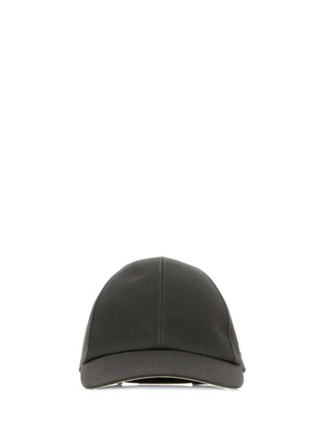 courrèges Courreges Women Charcoal Cotton Baseball Cap