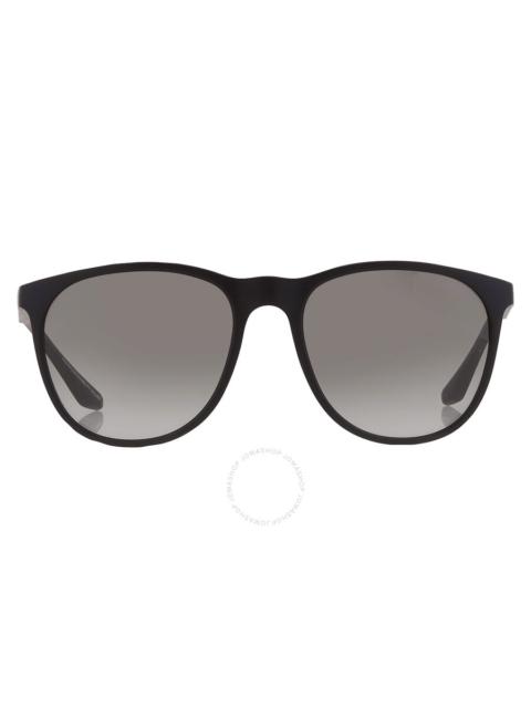 EMPORIO ARMANI Emporio Armani Grey Gradient Oval Men's Sunglasses EA4210 500111 56