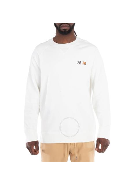 Maison Kitsune Double Fox Head Patch Sweatshirt