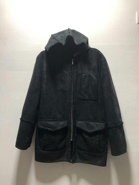 Other Designers Archival Clothing - MITSUMINE Jacket Sherpa Fur Hoodie