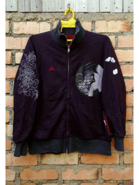 Other Designers Vintage - Sukajan Sweater Zip Reversible Large Size