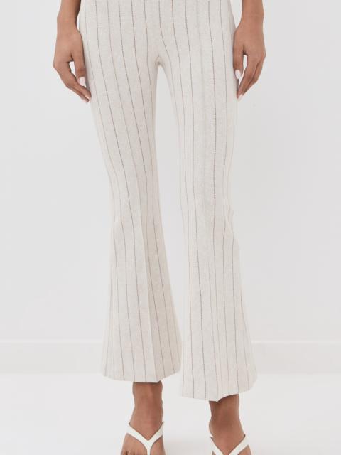 ROSETTA GETTY Pull On Cropped Flare Pants
