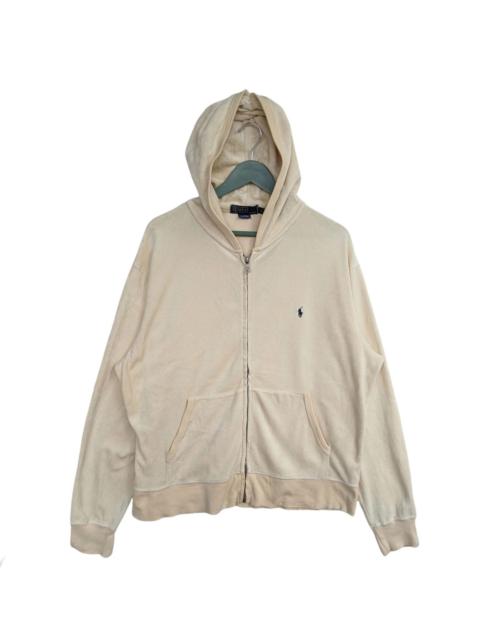 Other Designers Vintage Polo Ralph Lauren Velvet Sweater Hoodie