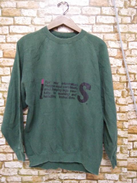 Other Designers Vintage - 90s ISSEY MIYAKE SWEATSHIRT BIG LOGO (A779)