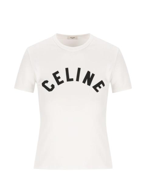 CELINE Celine Women Logo Cotton T-Shirt