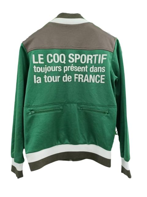Other Designers Vintage - Vintage 90's Le Coq Sportif Tricolor Tracktop