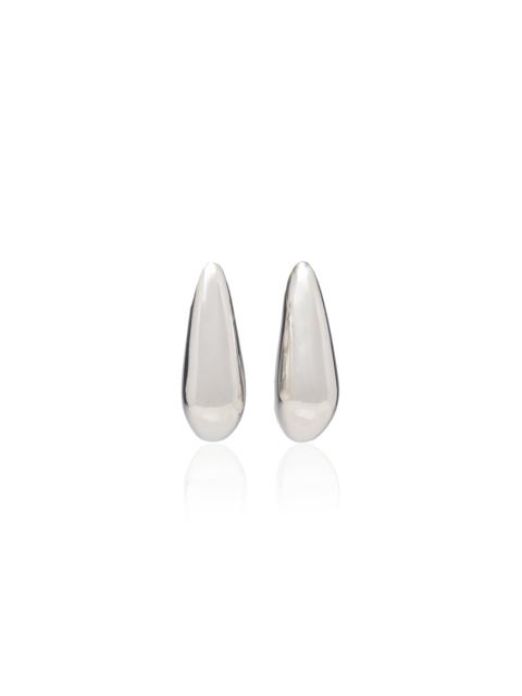 Bottega Veneta Sterling Silver Earrings silver