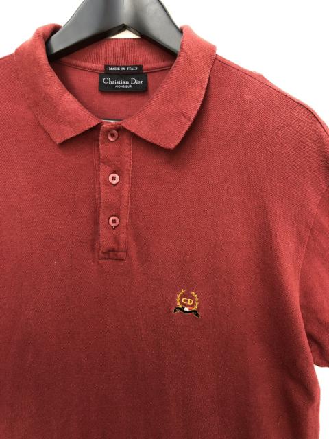 Other Designers Christian Dior Monsieur - Christian Dior Monsieur Plain Polos Made In Italy