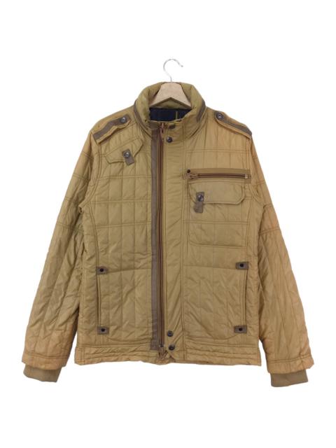 Other Designers Military - Vintage Avirex Puffer Varsity Hoodie Jacket