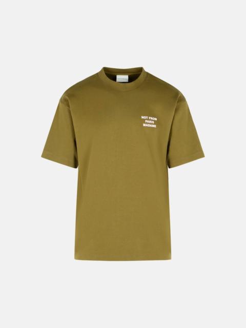 Drôle de Monsieur KHAKI COTTON T-SHIRT