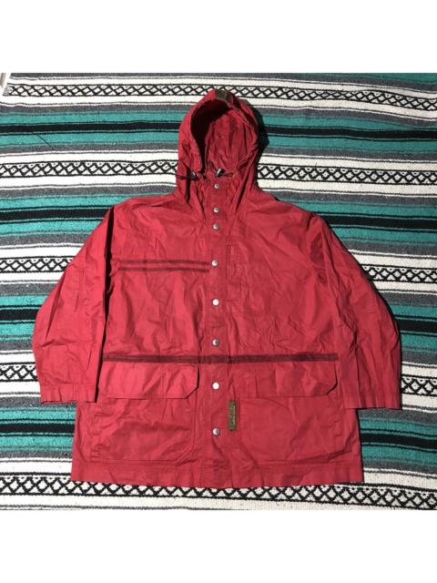 Other Designers Hai Sporting Gear Red Fireman Parka Light Jacket