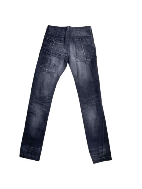 Maison MIHARAYASUHIRO Distressed Deconstructed Multi Pockets Jeans