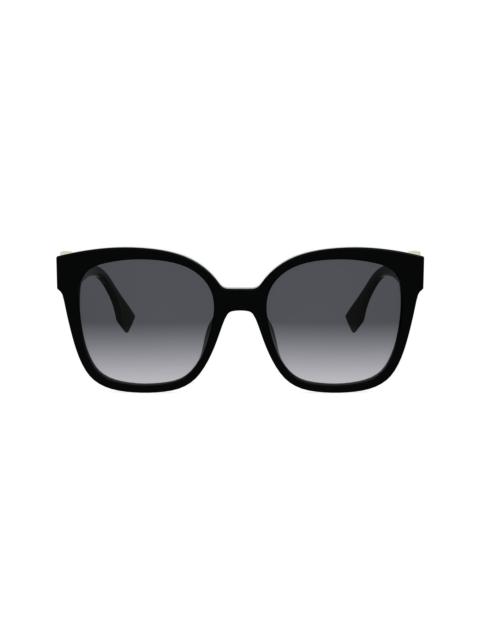 FENDI Fendi Fe40186i Ff Diamonds 01b Nero Glasses