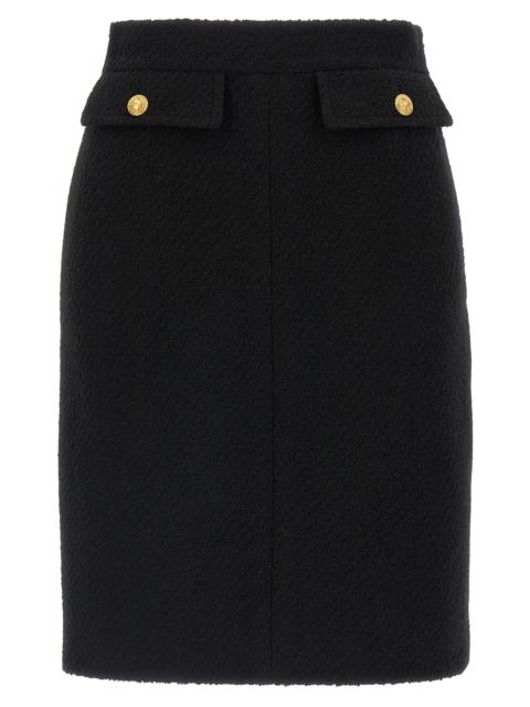Chloé Chloé Women Bouclé Wool Skirt