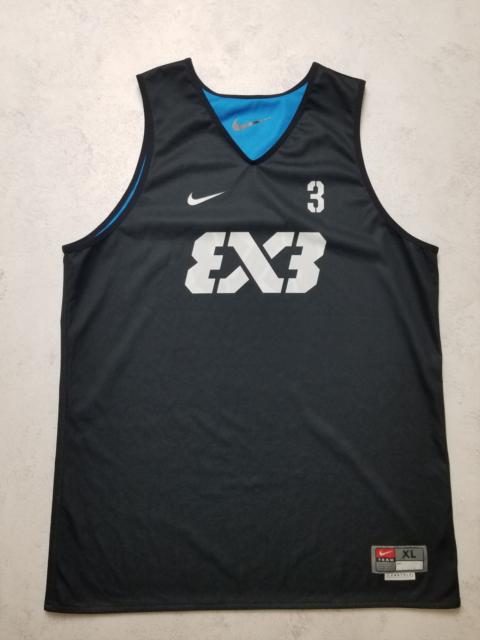 Nike Nike FIBA Team 3x3 #3 Reversible Basketball Jersey