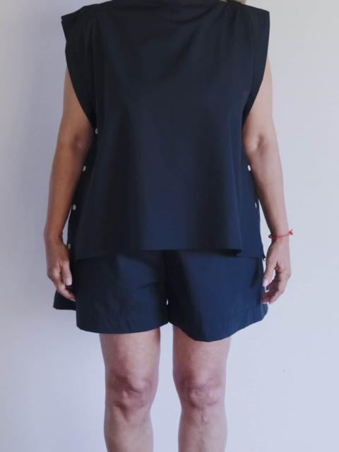 BASERANGE Cable Shorts
                  - Organic Cotton Poplin