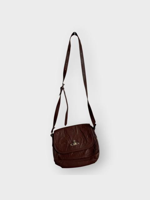 Vivienne Westwood Vivienne Westwood Golden Saturn Orb Messenger Bag