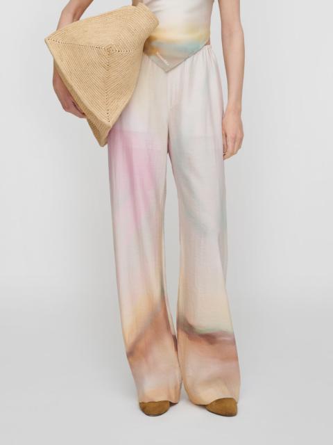 Nanushka Crinkled Viscose Pants