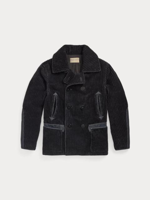 RRL by Ralph Lauren Denim-Trim Corudory Peacoat