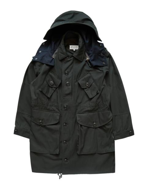 Maison Margiela Maison Margiela Twill Cargo Military Coat Olive