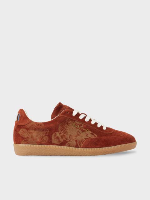 Paul Smith Women's Rust 'Como' Suede Trainers