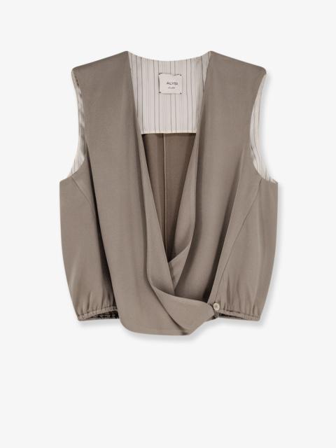 Other Designers Alysi Satin Top