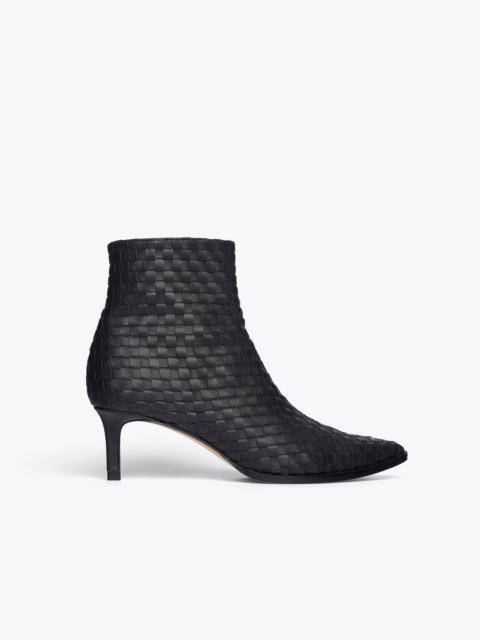 FRĒDA SALVADOR HEIDI WOVEN ANKLE BOOT