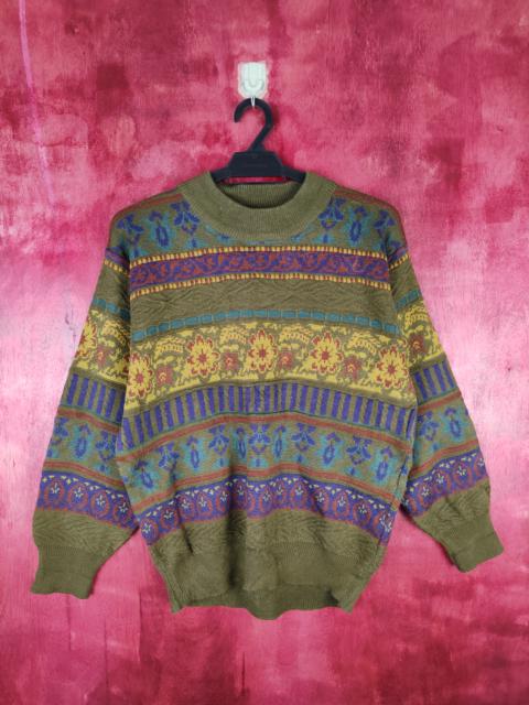 Homespun Knitwear - Charlook Dark Green Knitwear Sweater