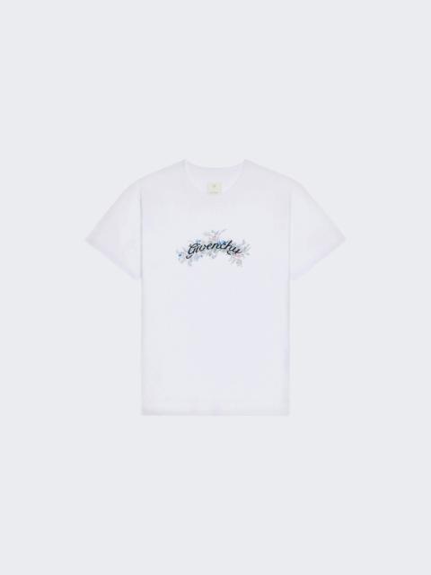 Givenchy Flower Tee White